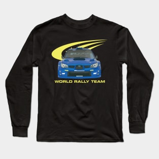 wrc PETTER SOLBERG champion Car RALLY WORLD TEAM Long Sleeve T-Shirt